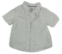 Biela vzorovaná košeľa F&F