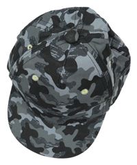 Šedo-černá army kšiltovka Tu