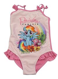 Růžové jednodílné plavky - My little Pony