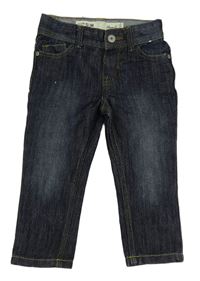Tmavomodré slim rifle Denim Co.