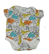 Bielo-farebné body so zvieratkami F&F