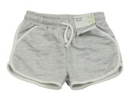 Nové - Světlešedé teplákové kraťasy Primark