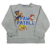 Šedá mikina - Tlapková Patrola Nickelodeon