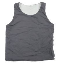 Sivý crop top Zara