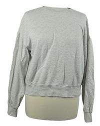 Dámská šedá crop mikina H&M