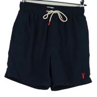 Pánske tmavomodré plážové kraťasy Next