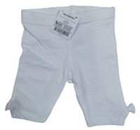 Biele elastické kraťasy Next
