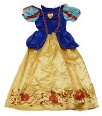 Kostým- Modro-žluté šaty- Sněhurka Disney