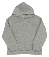 Svetlosivá mikina s kapucňou Shein