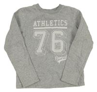 Svetlosivá mikina s číslom Domyos