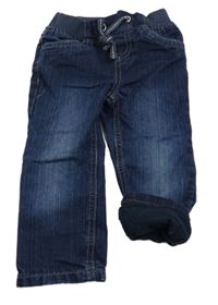 Tmavomodré podšité rifle Lupilu