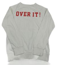 Bílá mikina s nápisem Primark