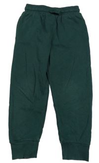 Tmavozelené tepláky Next