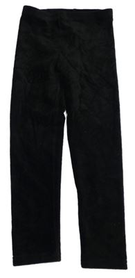 Čierne rebrované legíny George