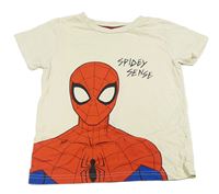 Béžové tričko so Spidermanem Marvel