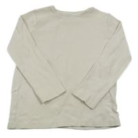 Béžové rebrované tričko Matalan