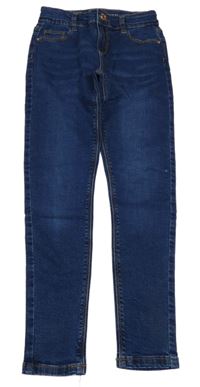 Tmavomodré skinny rifle Denim Co.