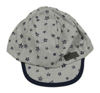 Sivá šiltovka s hviezdami