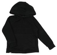 Čierna mikina s klokankou a kapucňou Firetrap