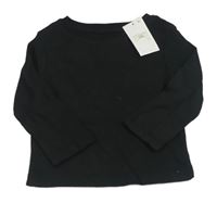 Čierne vzorované tričko Primark