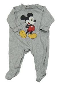 Sivý overal s Mickeym H&M
