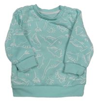 Svetlomodrá mikina s dinosaurami Primark