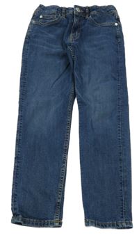 Tmavomodré relaxed rifle H&M