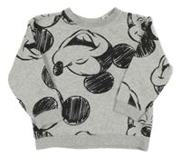 Sivá mikina s Mickeym H&M