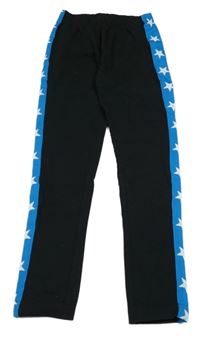 Čierno-modré legíny s hviezdičkami bpc