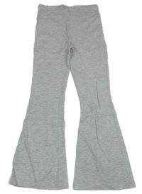 Svetlosivé melírované flare tepláky PRIMARK