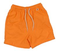 Kriklavoě oranžové plážové kraťasy Next