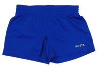 Zafírové funkčné športové kraťasy s logom KIPSTA