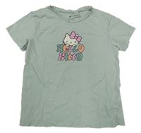 Světlemodré tričko s Hello Kitty H&M