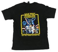 Čierne tričko s potiskem Star Wars