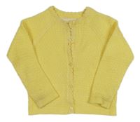 Žltý pruhovaný prepínaci sveter F&F