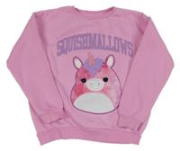 Růžová mikina se Squishmallows Primark
