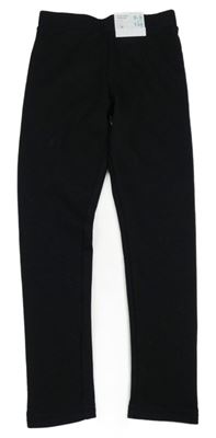 Nové - Černé zateplené legíny Primark