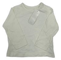 Nové - Smotanové tričko M&Co.