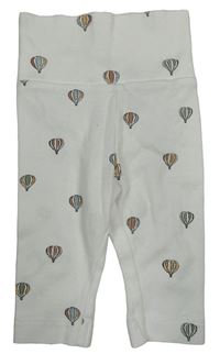Biele ľahké tepláky s balóny H&M