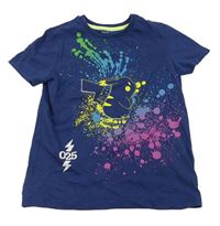 Tmavomodré tričko s Pikachu M&S