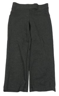 Tmavošedé teplákové kalhoty Tu