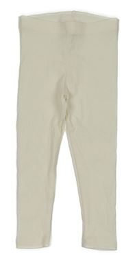 Smotanové rebrované legíny F&F