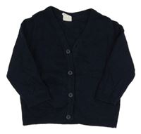 Tmavomodrý ľahký prepínaci sveter H&M