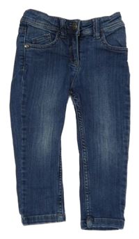 Modré skinny rifle Papagino