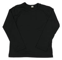 Černé sportovní triko 