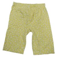 Žlté kvetované kraťasy Topolino