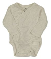 Smetanové melírované zavinovací body H&M