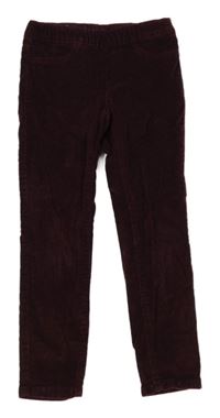 Slivkové elastické manšestráky H&M