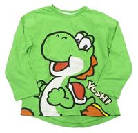 Zelené tričko s drakem - Super Mario Primark