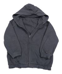 Antracitová prepínaci mikina s kapucňou George